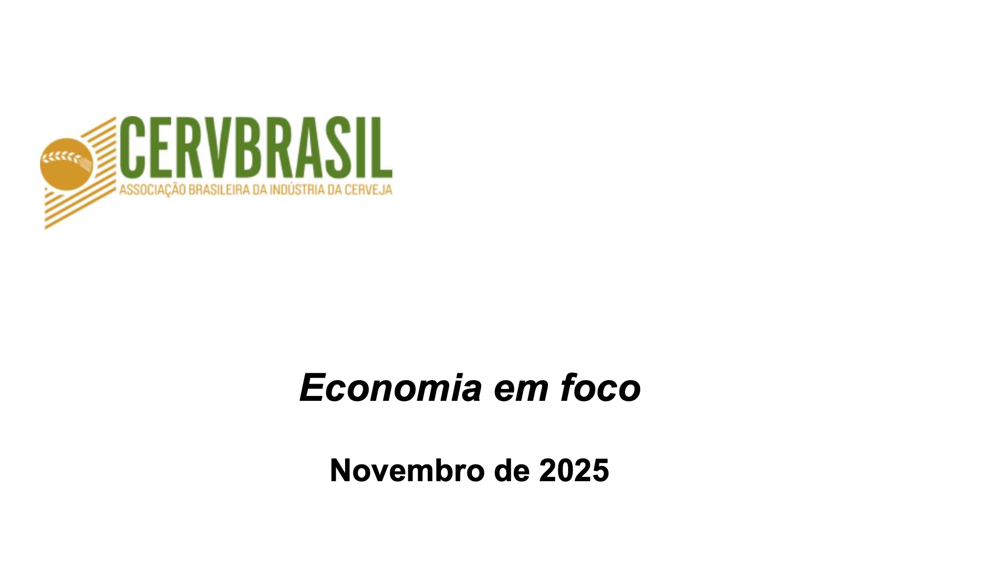 Economia em Foco, Novembro 2025