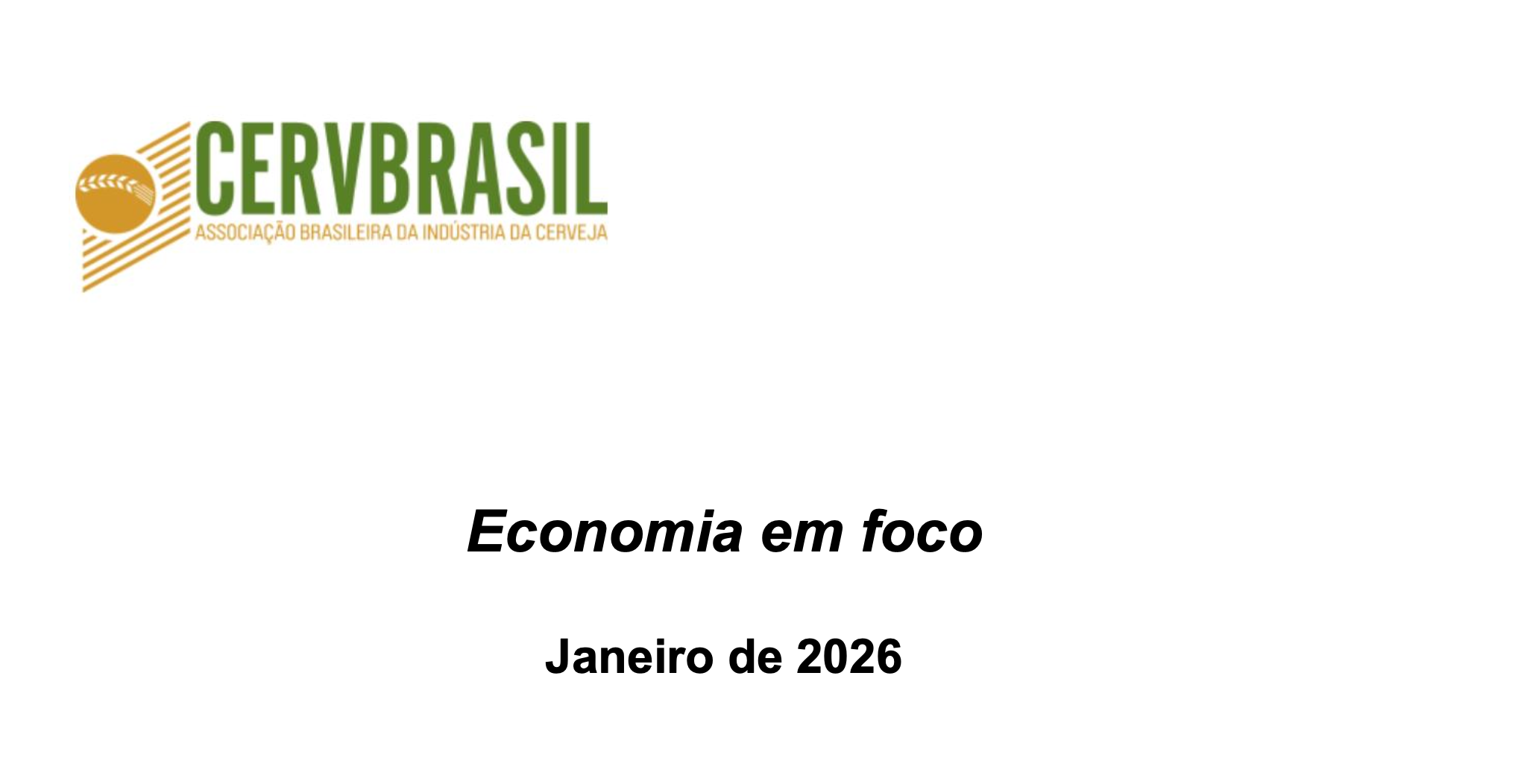 Economia em Foco, Janeiro 2026