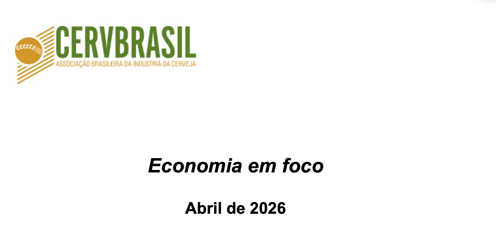 Economia em Foco, Abril 2026